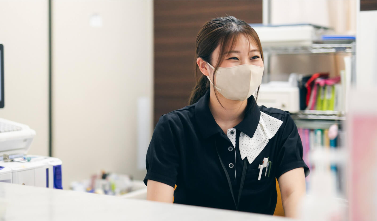 研修を行うスタッフ